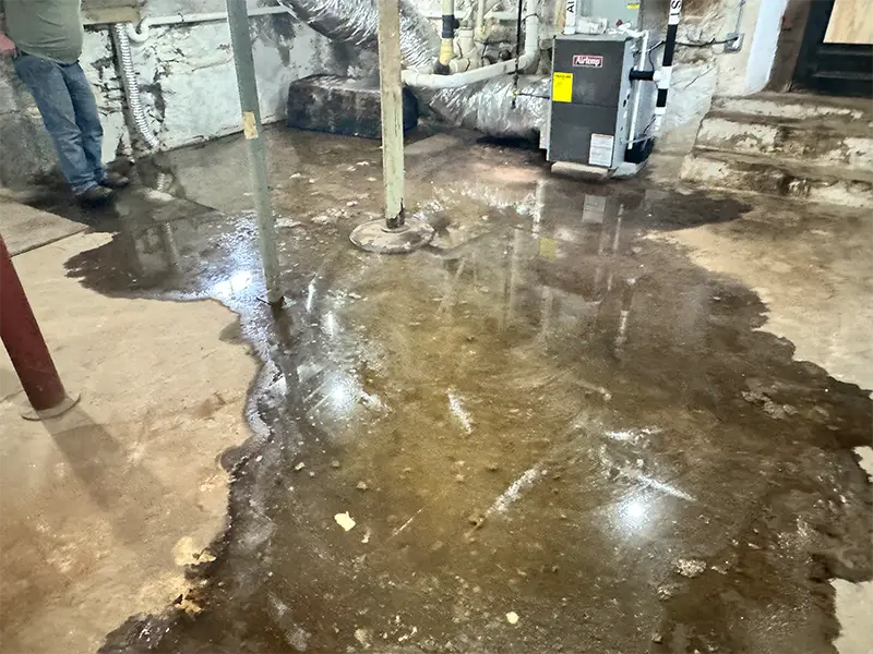 Commercial water damage restoration